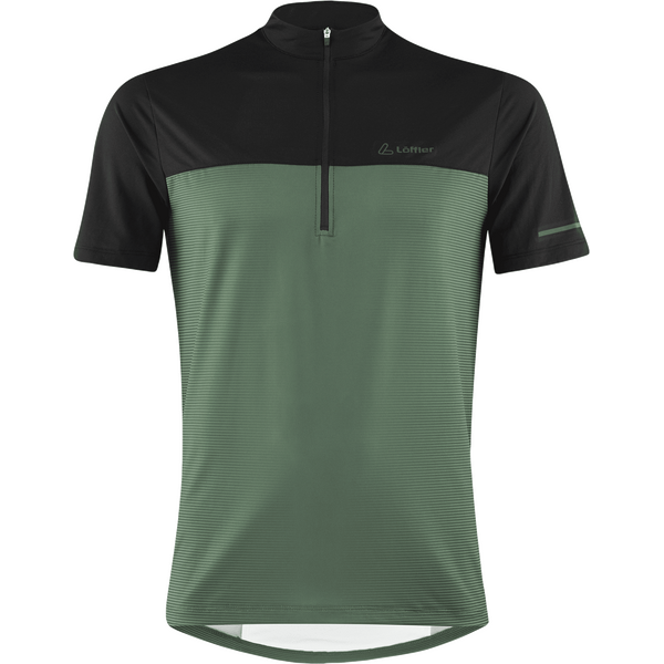 Löffler Bike Shirt Half Zip Glow Mens