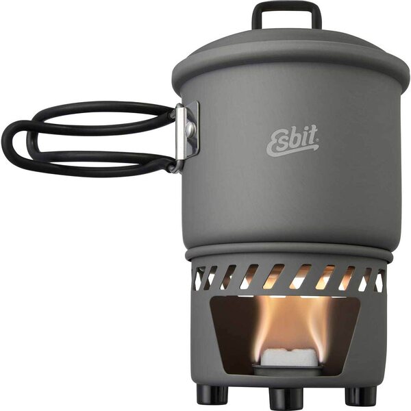 Esbit Solid Fuel Cookset 585ml (Aluminum, without non-stick coating)