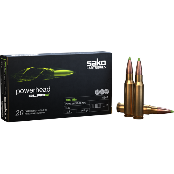 Sako .308 Win Powerhead Blade 655A 10,5g / 162grs 20kpl