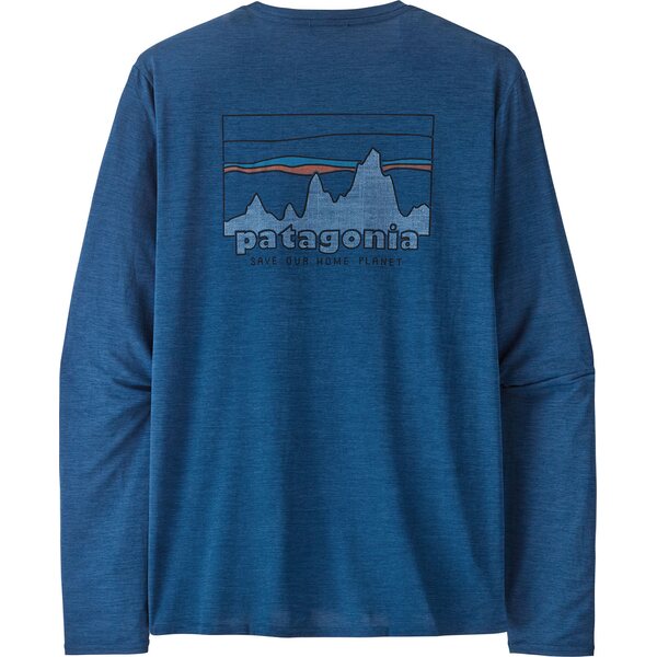 Patagonia Long-Sleeved Capilene Cool Daily Graphic Shirt Mens