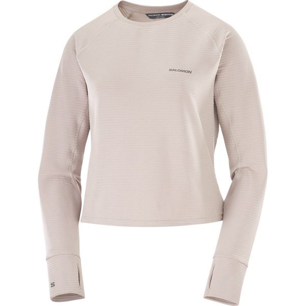 Salomon Essential Lightwarm Crewneck Womens