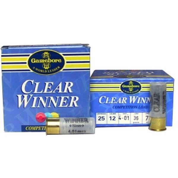 Gamebore Clear Winner 12/70 36 g 25 kpl