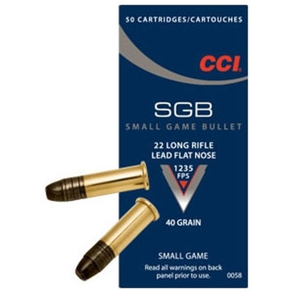 CCI .22 LR SGB 50 pcs