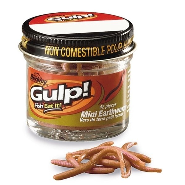 Berkley Gulp mini earthworm 2,5cm